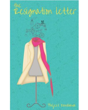 The resignation letter book front cover