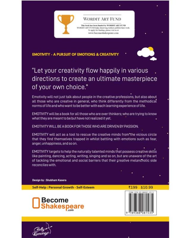 Emotivity book rear cover