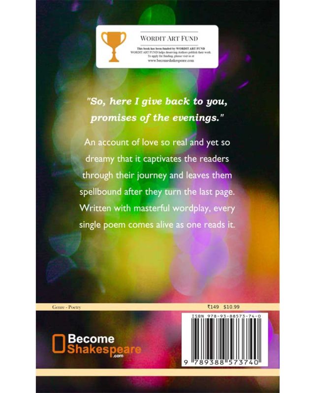 Two leaves in autumn book rear cover
