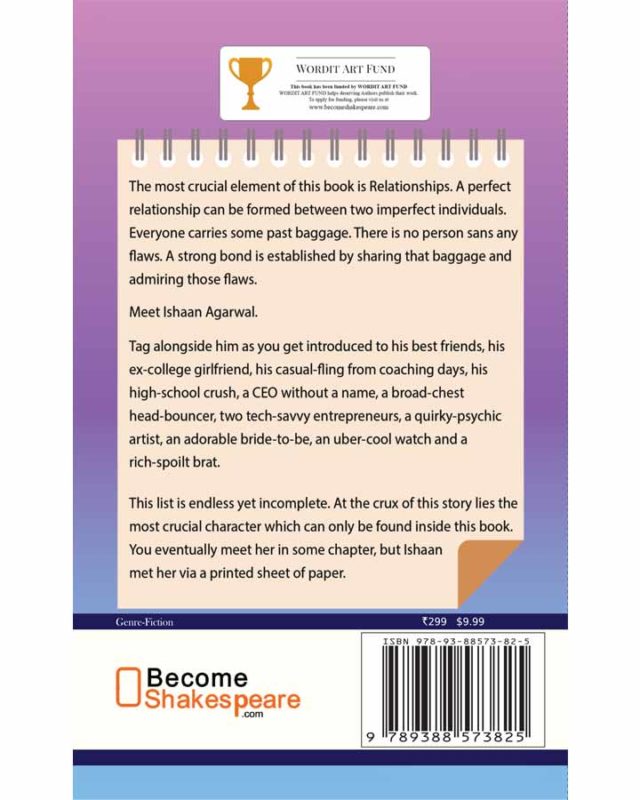 Love at first print rear cover