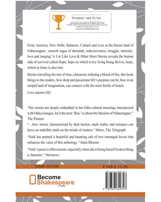A Lot Like Love & Other Short Story Collection