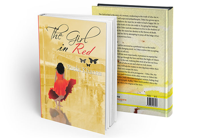 The girl in red