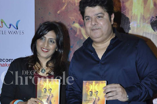 Sajid Khan at book launch