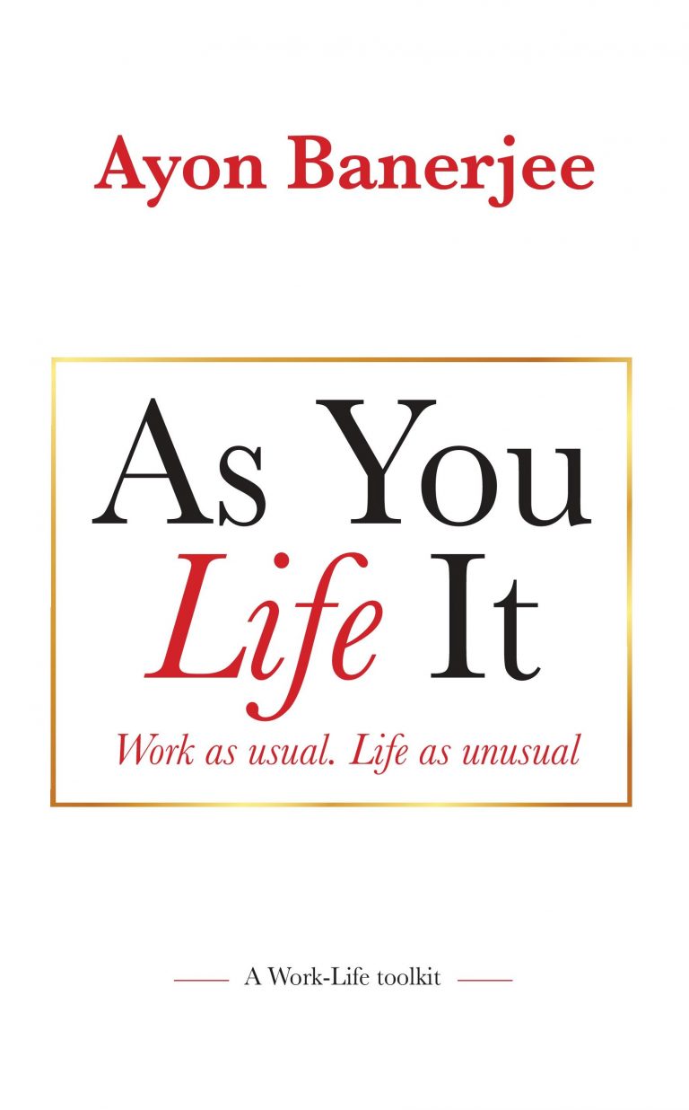 As You Life It - Ayon Banerjee